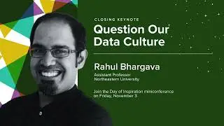 Question our Data Culture (Closing Keynote) | Rahul Bhargava (Day of Inspiration 2023)