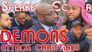Orlando, Ash, Jude & Joshua Challenge Islam &mdash; Heckler Siraj | Abdula Turns Violent Full Video