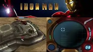 Iron Man (2008) Movie Video Game [DS] All Cutscenes & Bosses