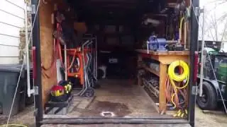 Tool Trailer Organization