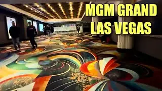 LAS VEGAS Walking Tour At MGM Grand  [4K]