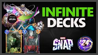 88% Winrate (93 to INFINITE) with THANOS! Black Order season Infinite decks! - MARVEL SNAP