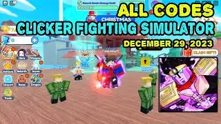 All Codes Active Clicker Fighting Simulator Roblox, December 29, 2023