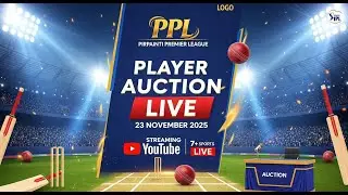 PPL player Auction 2025 live