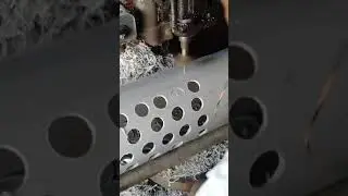 PVC pipe drling machine submersible water filter | holes