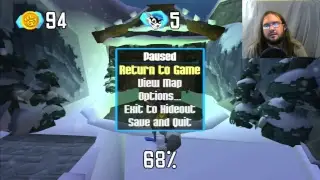 Sliding thru the bayou and climbing a snowy mountain in Sly Cooper and the Thievius Racconus