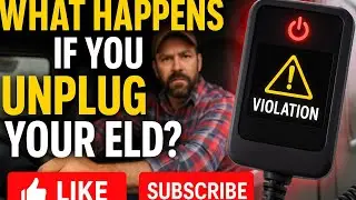 What Happens If You UNPLUG Your ELD? | Logbook Violations & Hours of Service Trouble!