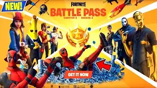 NEW! FORTNITE CHAPTER 2 SEASON 2 LIVE! + UNLOCKING DEADPOOL SKIN IN FORTNITE! (LIVE!)