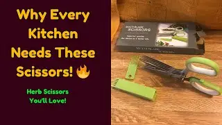 Why You Need the Herb Scissors for Fresh Cooking 🌿✂️