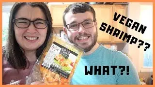 TRYING SOME VEGAN SHRIMP