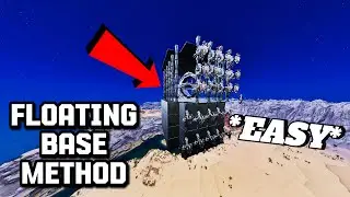 How To Make A Floating Base *EASY* | Ark Survival Ascended