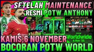 RESMI POTW SALAH !! SETELAH MAINTENANCE BOCORAN POTW & NATIONAL LEGEND EFOOTBALL 2026 MOBILE.