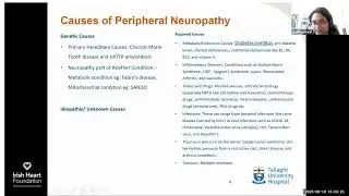 Neuropathy Talk with Smitha Samuel, TUH | Irish Heart Foundation