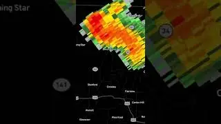 Watching this isolated storm