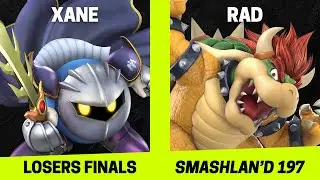 SmashLAN'd 197 Losers Finals - xane (Meta Knight) vs Rad (Bowser, Ike) - SSBU Tournament