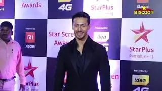 TIGER SHROFF's Dapper Look @ STAR SCREEN AWARDS 2018