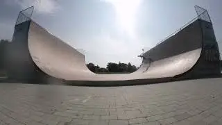 Vert Ramp progression on surfskate trucks
