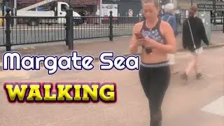 Margate Beach Walking | England | [4k]