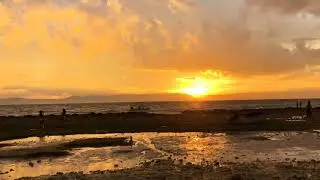 Lambug Beach Badian Sunset Timelapse