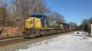 CSX Light Power Heading West