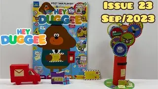Hey Duggee magazine, issue 23, Sep/2023, with Post Van Play Set, 📮💌📬🚚