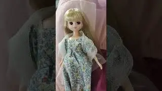 Doll's Wardrobe: 👗💎Empire Dress with Silk Scarf Accessories