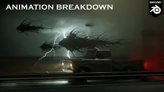 Creature of sky - 3d blender | Breakdown