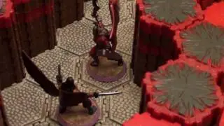 Heroscape battle Legoboy v. Captain Canuck 4/6/2010 Part 1
