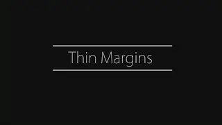 Thin Margins 2nd Year AFDA Short Film