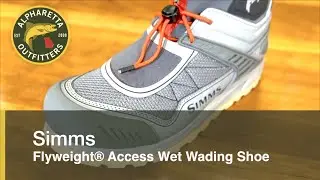 Simms Flyweight Wet Wading Shoe //Product Review