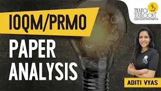IOQM/PRMO  2021 Paper Analysis | Aditi Vyas | TTB