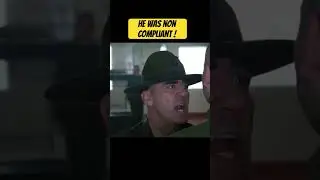 Drill sergeant vs Royalty #movie #hollywood full metal jacket amazing scene #wow #royalty