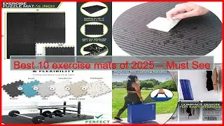 Best 10 exercise mats of 2025 &ndash; Must See