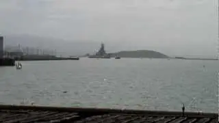 Leaving Richmond, 2: USS Iowa departs the San Francisco Bay Area, May 26, 2012