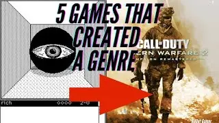 5 RETRO Games that CREATED a genre!