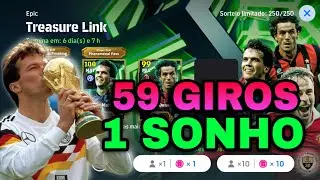 🥳 59 GIROS GRÁTIS E UM SONHO 🥶 DE TIRAR MATTHAUS NO EFOOTBALL 2026 🥰
