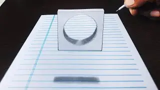 How to Make A 3D Floating Hole | Kay D Arts