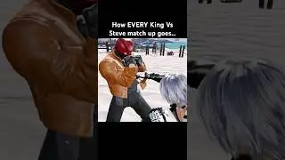 How EVERY King Vs Steve match goes&hellip; #tekken8 #gaming #shorts