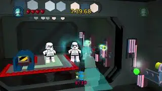 LEGO Star Wars II: The Original Trilogy - Episode XXVIII - Blue Minikit 5 - Death Star Escape