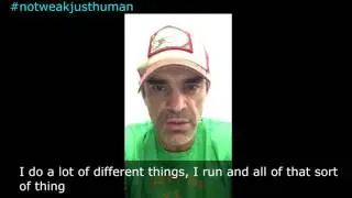 The Good Men Project's #NotWeakJustHuman PSA on Mental Health - Stephen Ogg