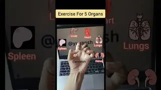 5 organs utility. #mudra #kidney #heart #liver #spleen #lungs #om #shivay #yt #ytshorts