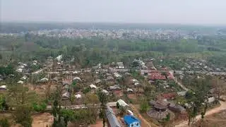 Bhutanese Refugee Camp Sanischare |Drone Footage| 2018 |