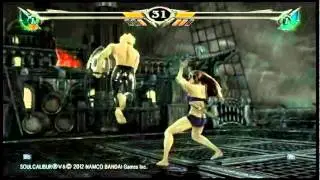Soul Calibur V (Online Rank) - Natsu vs Patroklus