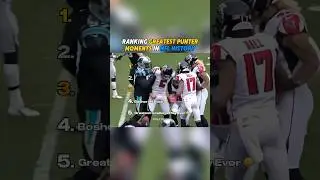 Ranking Greatest Punter Moments in NFL History #ranking #foryou #football #nfl #funny #nfldraft
