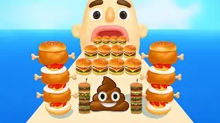 Sandwich Runner Long Video &ndash; Best Levels, Funny Moments & Full Game Gameplay
