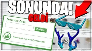 YENİ &Uuml;CRETSİZ ŞAPKA SONUNDA PROMO KOD OLARAK GELDİ! (TWITTER KODU) - Roblox