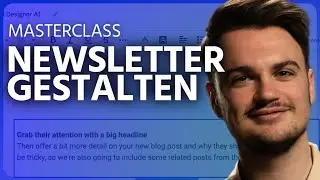 MASTERCLASS: ActiveCampaign E-Mail Editor richtig einsetzen I Newsletter gestalten