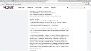 Netgeat Nighthawk AC1900 Connection Drop Fix