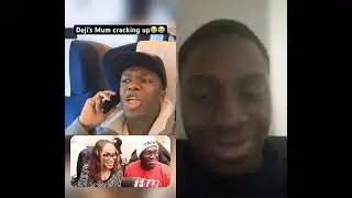 Deji's Mom Laughs At KSI #shorts