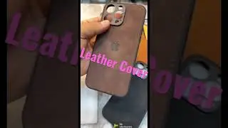 Iphone Leather Cover With Logo Available New Arrivals 🤗 #viral #shorts